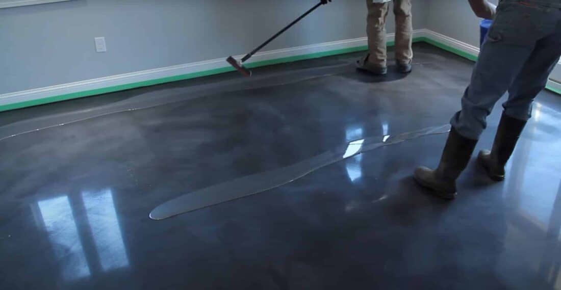 How Does Metallic Epoxy Resist Chemical Spills?