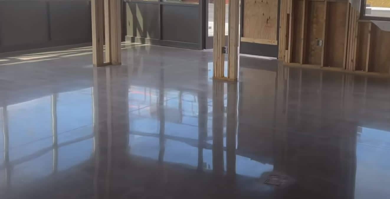 Can I polish my concrete slab?